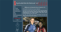 Desktop Screenshot of kyokushinkai-karate-hannover.de